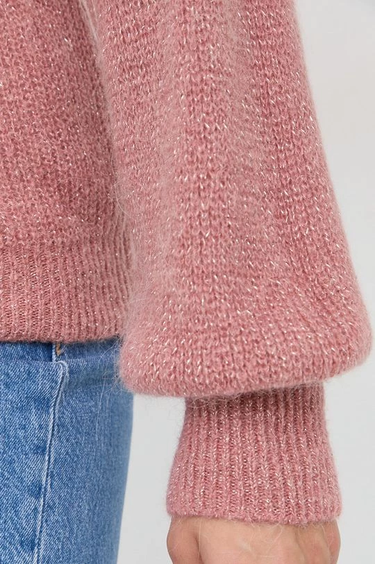 Γυναικεία Χωρίς φερμουάρ Πουλόβερ με προσθήκη μαλλιού Morgan χρώμα: ροζ, - Image 6