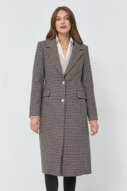 Γυναικεία Παλτά Παλτό από μείγμα μαλλιού Morgan μπεζ,