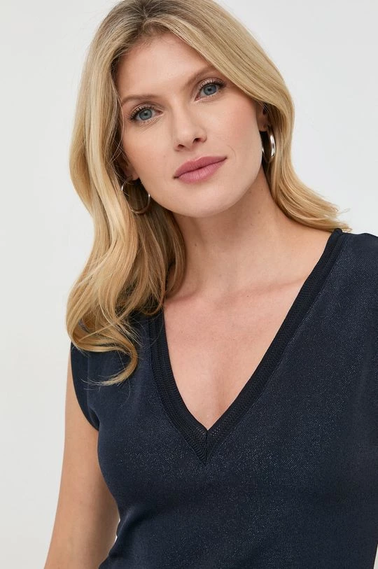 Γυναικεία Μπλούζες Μπλουζάκι Morgan ναυτικό μπλε - Image 4