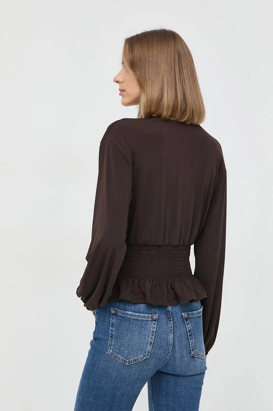 Γυναικεία Μπλούζες Μπλουζάκι Morgan καφέ - Image 3