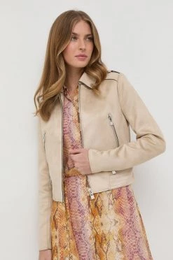 Γυναικεία Κοντά μπουφάν Μπουφάν Morgan μπεζ,